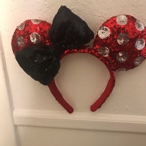 Polka dot Mickey ears